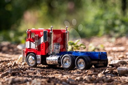 Modely - Autíčko Optimus Prime Truck Transformers T7 Jada - 4