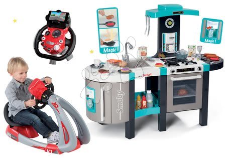 Kuchyňky pro děti sety | Strana 9 - Set kuchyňka elektronická Tefal French Touch Bubble Smoby