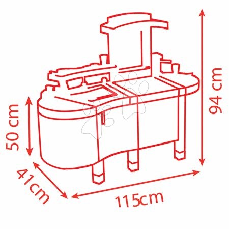 Bucătărie pentru copii seturi - Set bucătărie de jucărie Tefal SuperChef Smoby - 19