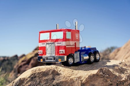 Távirányítós járművek - Távirányítós kisautó és robot RC Optimus Prime 2in1 Transformers Jada - 19