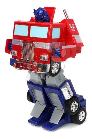 Távirányítós járművek - Távirányítós kisautó és robot RC Optimus Prime 2in1 Transformers Jada - 2