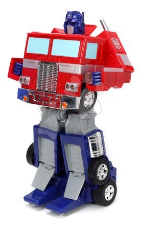 Távirányítós járművek - Távirányítós kisautó és robot RC Optimus Prime 2in1 Transformers Jada - 3