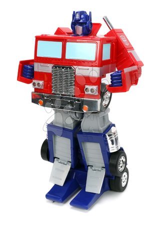 Távirányítós járművek - Távirányítós kisautó és robot RC Optimus Prime 2in1 Transformers Jada - 5