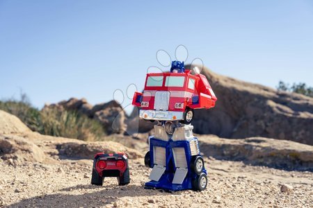 Távirányítós járművek - Távirányítós kisautó és robot RC Optimus Prime 2in1 Transformers Jada - 27