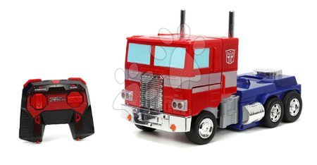 Távirányítós járművek - Távirányítós kisautó és robot RC Optimus Prime 2in1 Transformers Jada - 9