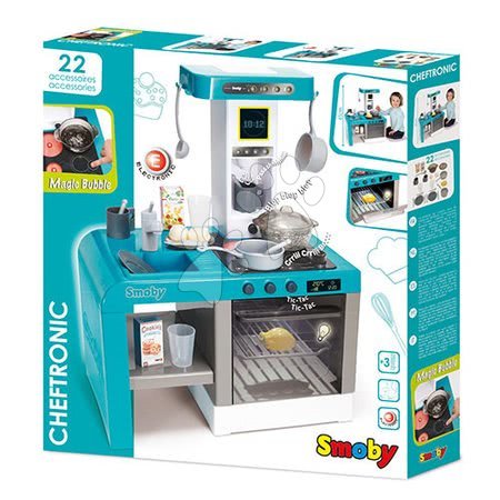 Cucine elettroniche  - Cucina Cheftronic Bubble Blue Smoby - 3