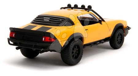 Modely - Chevrolet Camaro Bumblebee 1977 Transformers Jada toy car - 4