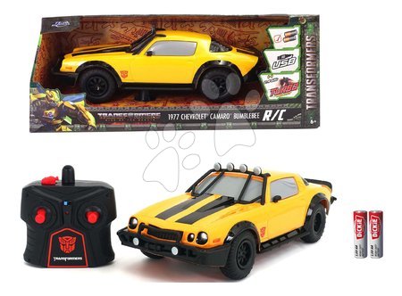 RC modely - Autíčko na dálkové ovládání RC Bumblebee Transformers T7 Jada - 13