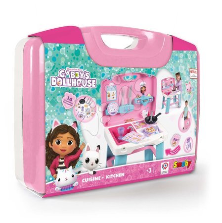 Basic kitchen playsets - Kuchynka v kufríku Gabby Kitchen Smoby - 7