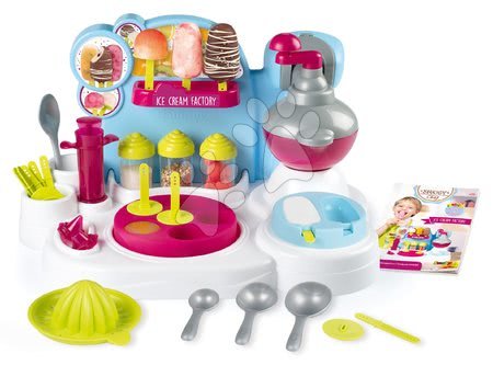 Konditorei für Kinder - Eisdiele Spiel-Kochbuch Chefkoch Ice Cream Factory Smoby - 2