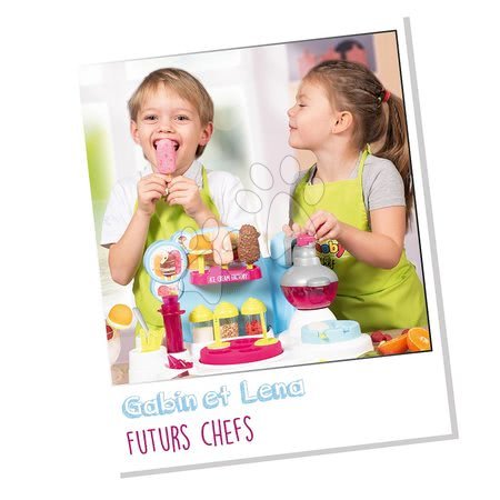 Konditorei für Kinder - Eisdiele Spiel-Kochbuch Chefkoch Ice Cream Factory Smoby - 7