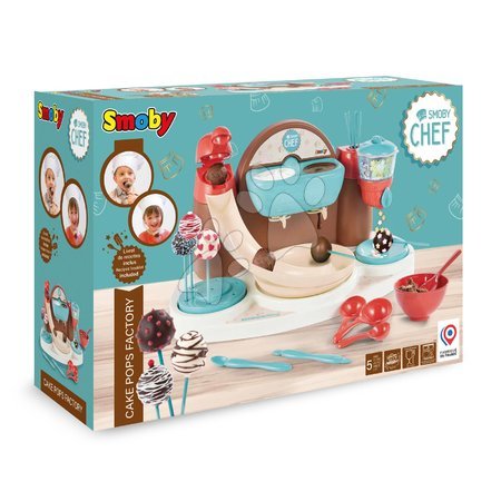 Sweets and baking kits - Playful cookbook with recipes and molds Chef Cake Pops Factory Smoby - 7