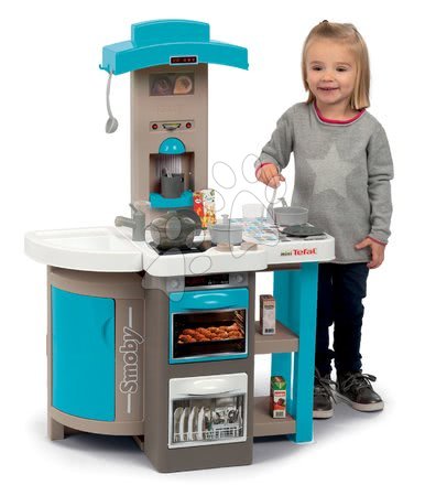 Electronic play kitchens - Folding kitchen Tefal Opencook Bubble Smoby - 2