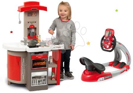 Spielküchensets - Tefal Opencook Bubble Smoby rotes Klappküchenset mit Sound und magischem Sprudeln - 23