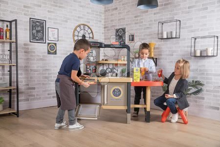 Játékok 3 - 6 éves gyerekeknek - Szett étterem elektronikus konyhával Chef Corner Restaurant Smoby_1