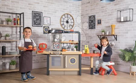 Sets de cuisine pour enfants - Set de restaurant avec cuisine électronique Chef Corner Restaurant Smoby - 65