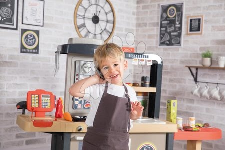 Sets de cuisine pour enfants - Set de restaurant avec cuisine électronique Chef Corner Restaurant Smoby - 86