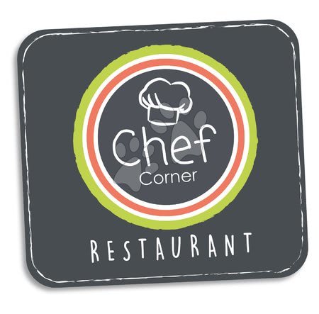 Bucătărie pentru copii seturi - Set restaurant cu bucătărie electronică Chef Corner Restaurant Smoby - 109