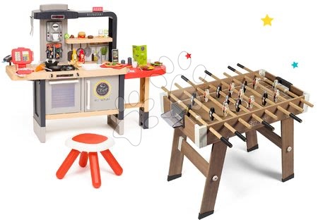 Játékok 3 - 6 éves gyerekeknek - Szett étterem elektronikus konyhával Chef Corner Restaurant Smoby