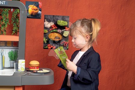 Sets de cuisine pour enfants - Set restaurant avec cuisine électronique Kids Restaurant toilettes avec salle de bain Smoby - 21