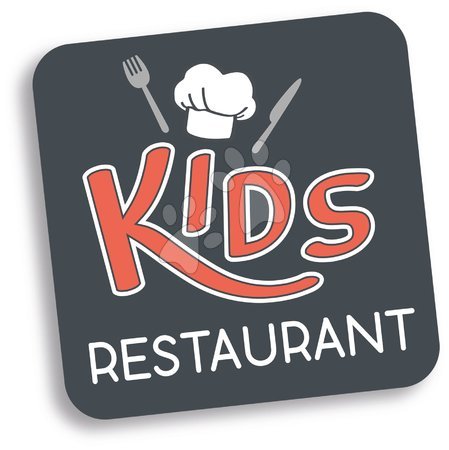 Játékkonyha szettek - Szett étterem elektronikus konyhával Kids Restaurant és mély babakocsi Smoby - 24