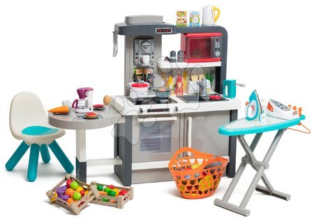 Cucine per bambini set - Cucina evolutiva con acqua corrente Tefal Evolutive Gourment Smoby - 126