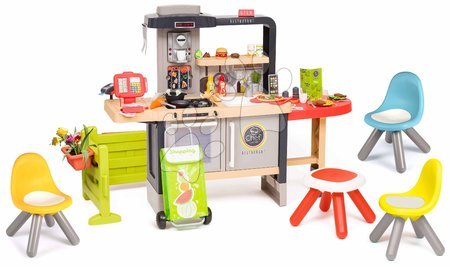 Cocinas infantiles - Reštaurácia s elektronickou kuchynkou Chef Corner Restaurant Smoby