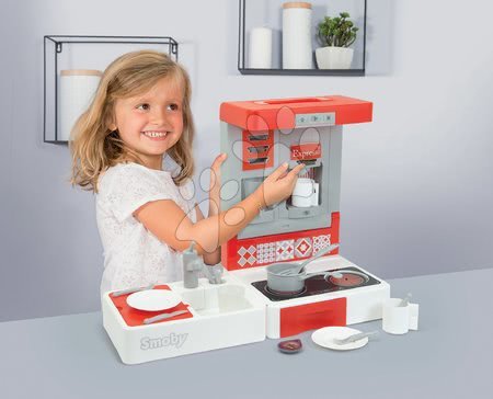 Elektronische Spielküchen - Reiseküche Cook&Go Red Smoby - 3