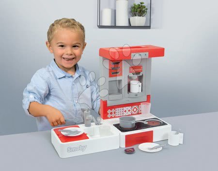 Elektronische Spielküchen - Reiseküche Cook&Go Red Smoby - 10