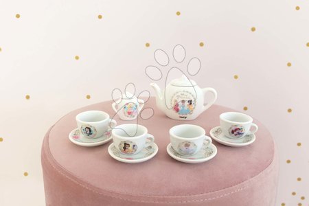 Od 3 do 6 let - Porcelánová čajová souprava Disney Princess Porcelain Set Smoby - 3