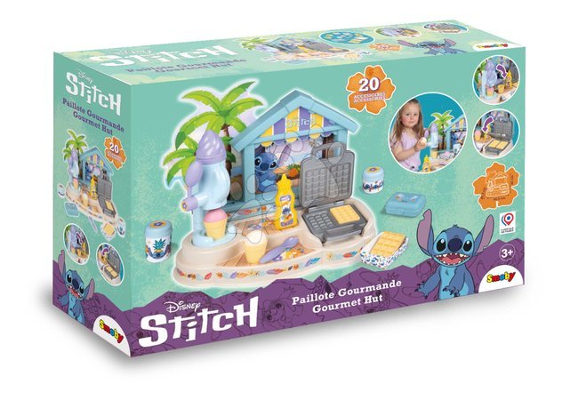 Basic kitchen playsets - Plážový bar so zmrzlinou Stitch Beach Bar Smoby - 6