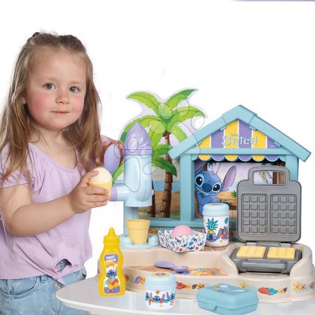 Basic kitchen playsets - Plážový bar so zmrzlinou Stitch Beach Bar Smoby - 3