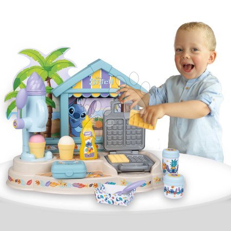 Basic kitchen playsets - Plážový bar so zmrzlinou Stitch Beach Bar Smoby - 4