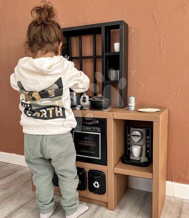 Atelier pour enfants - Set de table de travail avec grue fonctionnelle Black&Decker Bricolo Builder et cuisine moderne Smoby - 39