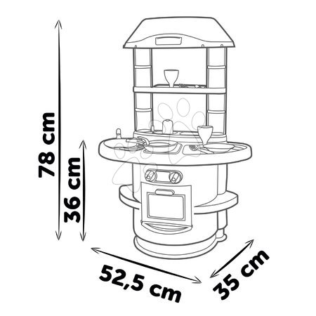 Egyszerű játékkonyhák - Játékkonyha Nova Kitchen Smoby - 3