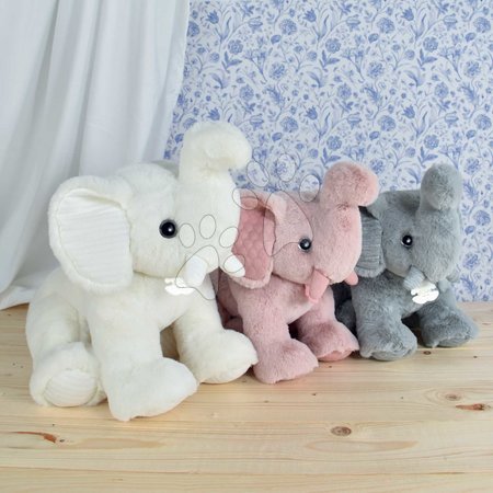 Plyšové a textilní hračky - Plyšový slon Elephant White Les Preppy Chics Histoire d’ Ours - 1