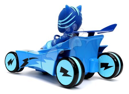 Mașini cu telecomandă - Mașinuță cu telecomandă RC PJ Masks Cat Car Jada - 6