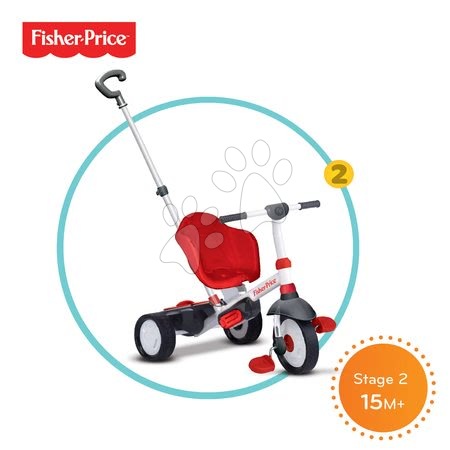 Triciklik 10 hónapos kortól - Tricikli Fisher-Price Charm Touch Steering smarTrike - 2