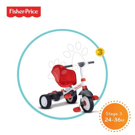 Triciklik 10 hónapos kortól - Tricikli Fisher-Price Charm Touch Steering smarTrike - 3