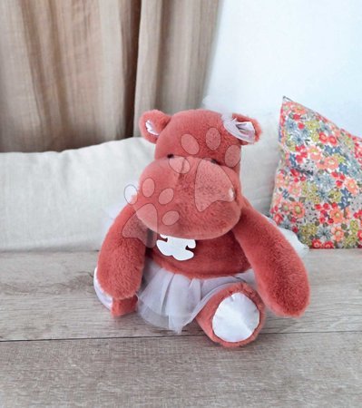 Plush toys | Page 9 - Plush hippo with a tutu skirt Hippo Tutu Terracotta Histoire d’ Ours_1