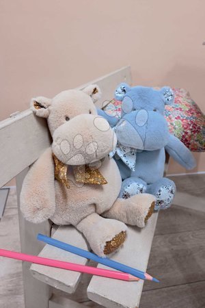 Plush toys - Plyšový hrošík so šatkou Hippo Bandana Beige Histoire d’ Ours_1