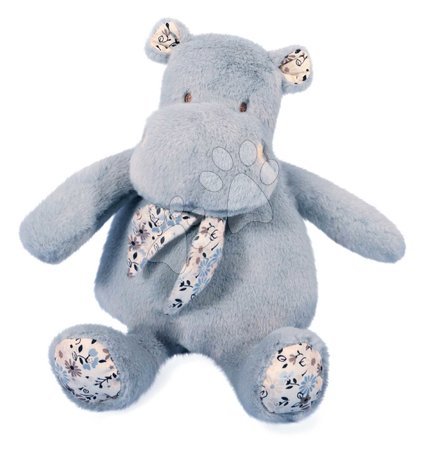 Plyšové hračky | Strana 12 - Plyšový hrošík s šátkem Hippo Bandana Soft Blue Histoire d’ Ours