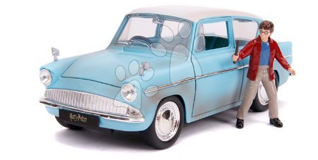 Modely - Autíčko Ford Anglia 1959 s figúrkou Harry Potter Jada - 2