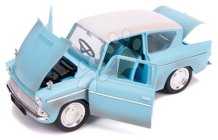 Modely - Car Ford Anglia 1959 with Harry Potter figure Jada - 7