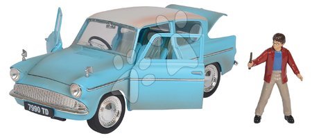 Modely - Autíčko Ford Anglia 1959 s figúrkou Harry Potter Jada - 9