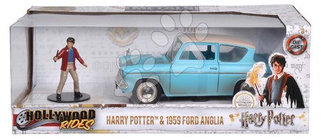 Modely - Autíčko Ford Anglia 1959 s figúrkou Harry Potter Jada - 10