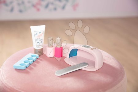 Pipereasztalok gyerekeknek - Manikűr készlet elektronikus UV lámpával My Beauty Nail Set Smoby  - 10