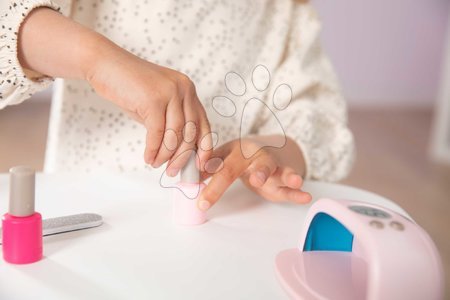 Kosmetiktisch für Kinder - Maniküre mit elektronischer UV-Lampe My Beauty Nail Set Smoby  - 10