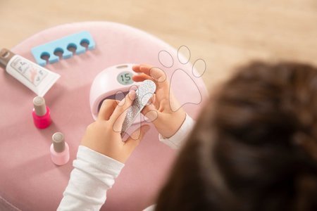 Kosmetiktisch für Kinder - Maniküre mit elektronischer UV-Lampe My Beauty Nail Set Smoby  - 14