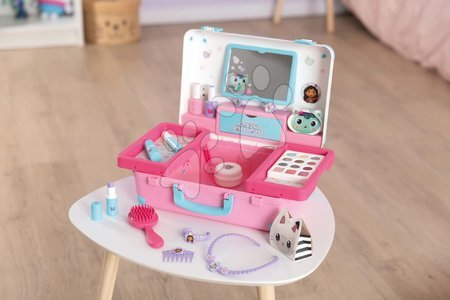 Kosmetiktisch für Kinder - Set Kosmetiktisch mit Köfferchen Gabby Dressing Table 2in1 Smoby - 16